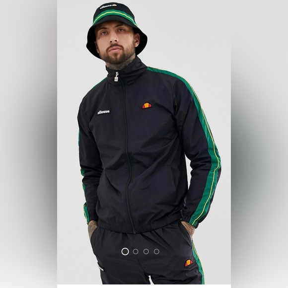 Ellesse Fiastra Track Jacket w/Sleeve Stripe Men’s S - Picture 5 of 11